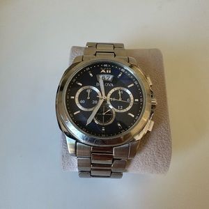 Bulova - Silver - Blue - Men’s Luxury Watch - Patek Style